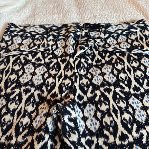 Blue Patterned Trouser - Picture 2 of 2